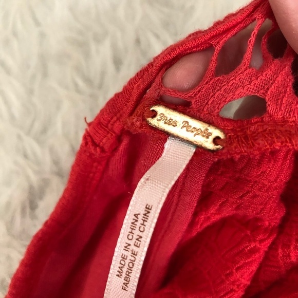 Free People peek a boo fit and flare dress - Picture 9 of 12